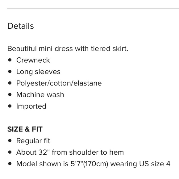 Missguided Tiered Ruffled Mini Dress - Picture 3 of 3